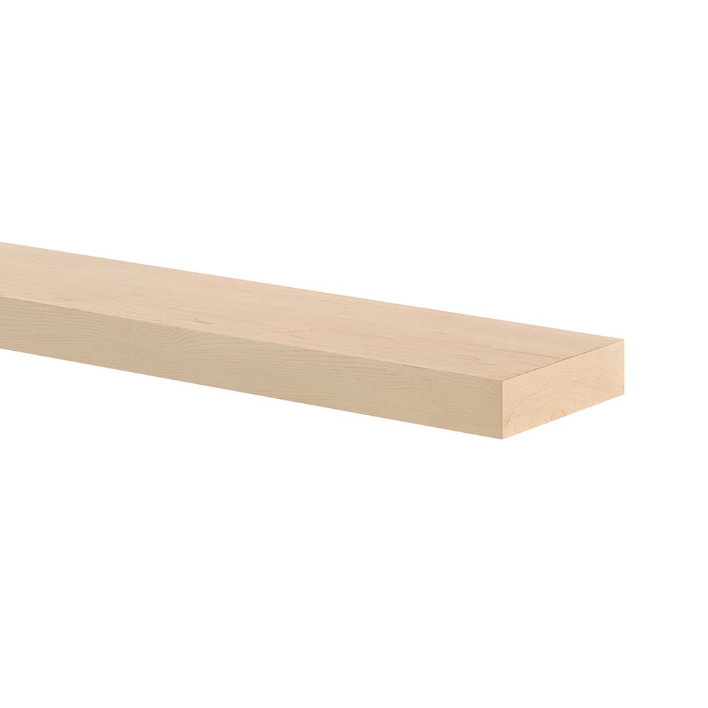 Alma 36-in Maple Floating Shelf - Unfinished