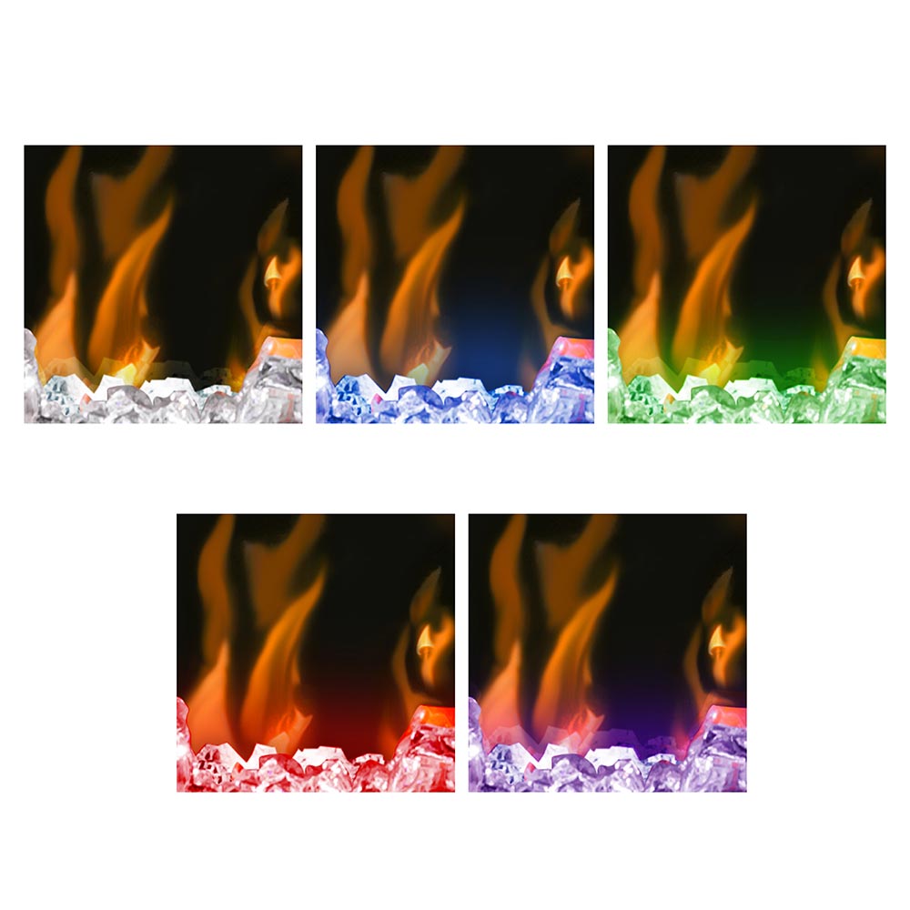 Dimplex Ignite XLF60 & LF74DWS-KIT Flame Colors