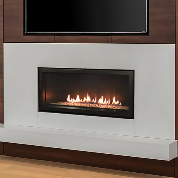 Empire Boulevard 36-in Direct Vent Linear Gas Fireplace – Mantels Direct