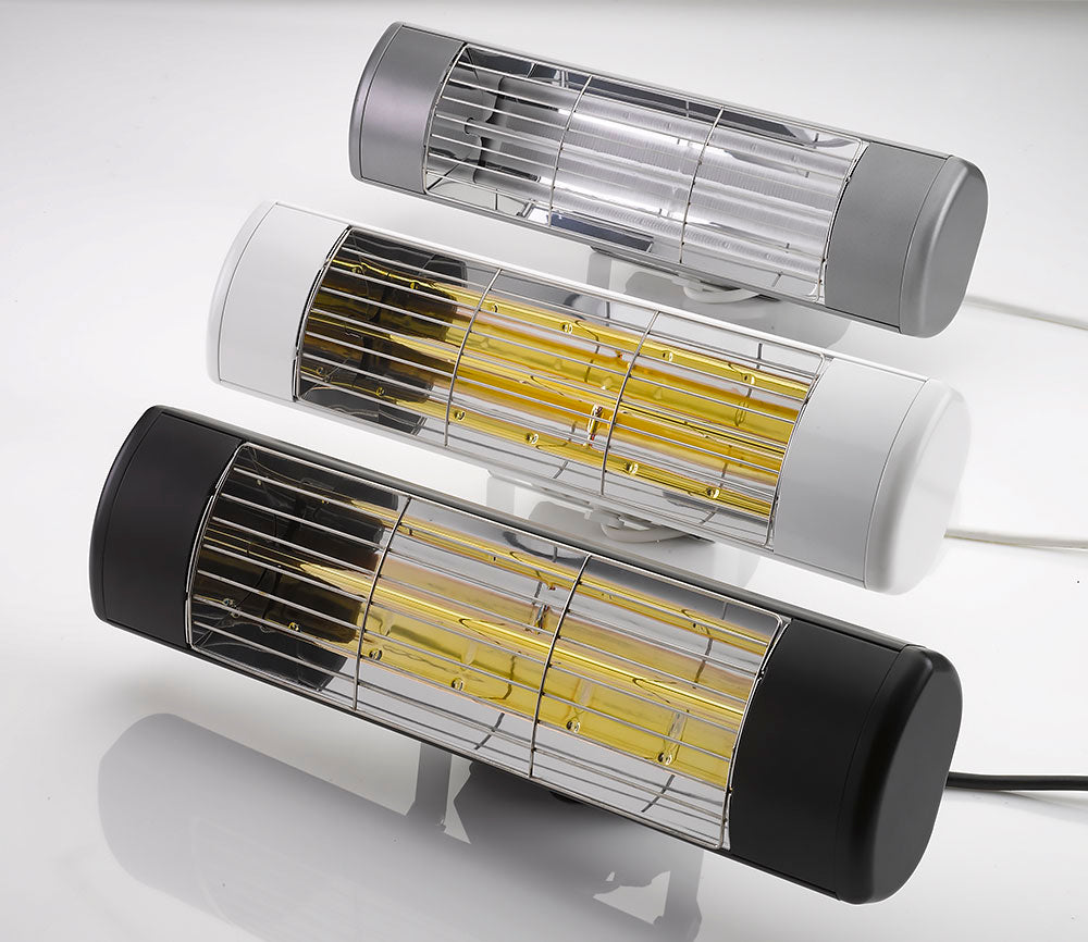 Victory Lighting Silver 1500W 120V Infrared Heater Gold Lamp