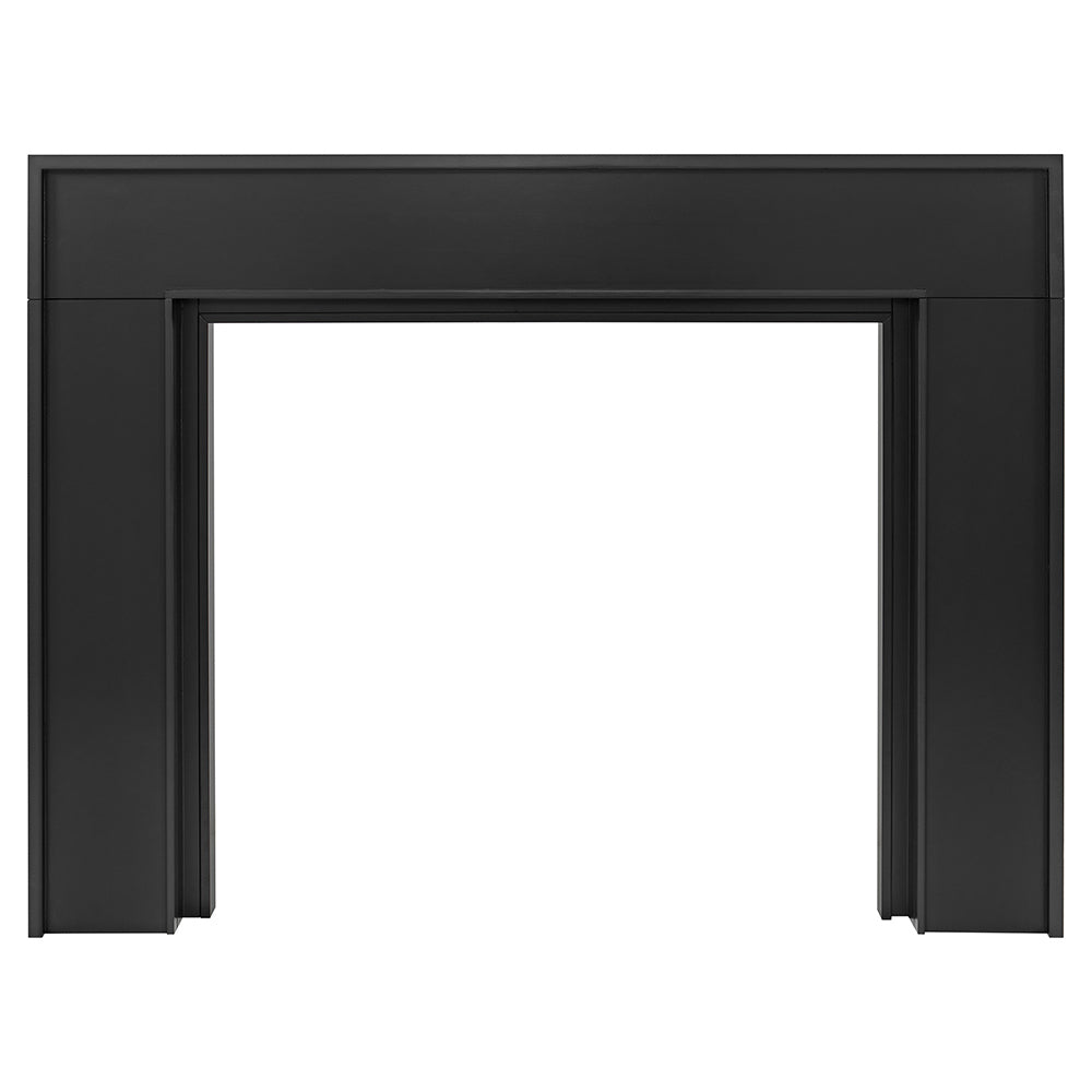 Leavitt 56x42 Wood Mantel Leavitt-5642 Black Paint