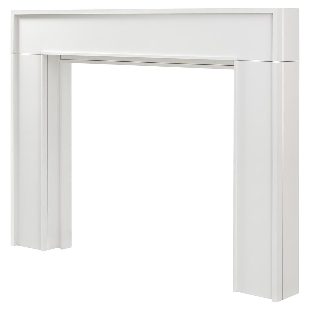 Leavitt 56x42 Wood Mantel Leavitt-5642 White Paint