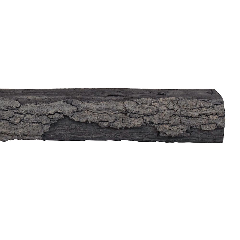 Bozeman 60-in Fireplace Mantel Shelf Charcoal Black