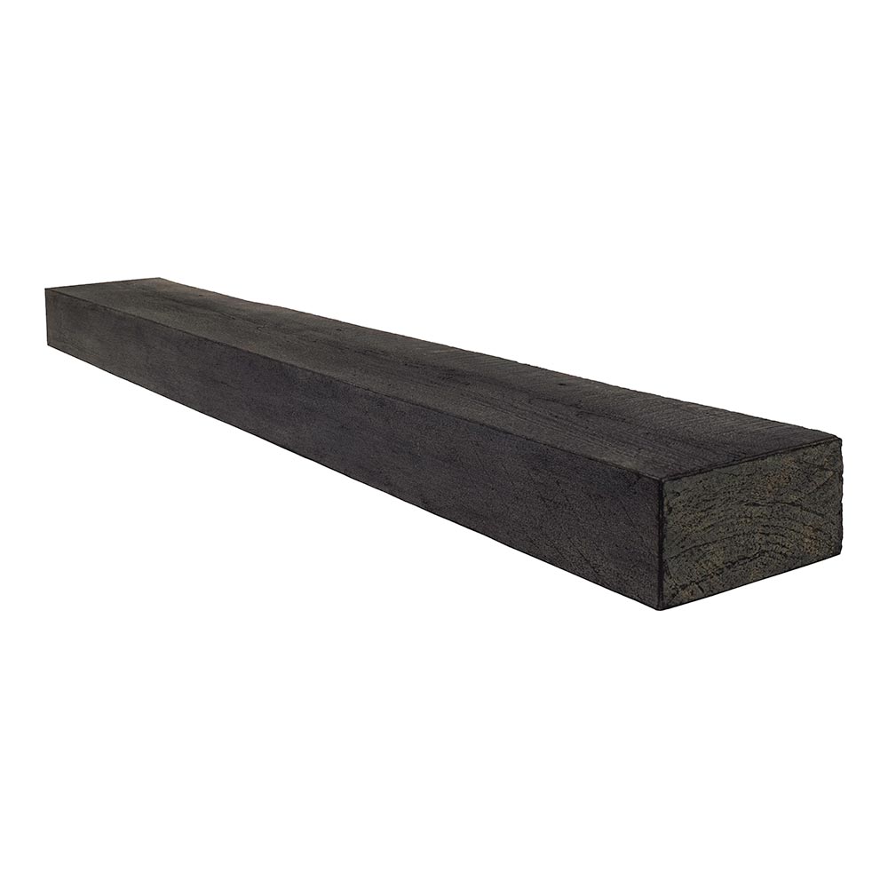 Calico 60-in Fireplace Mantel Shelf Charcoal Black