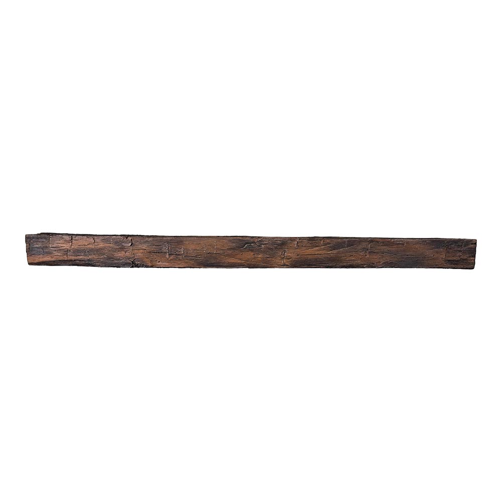 Ellinor 60-in Fireplace Mantel Shelf Aged Espresso