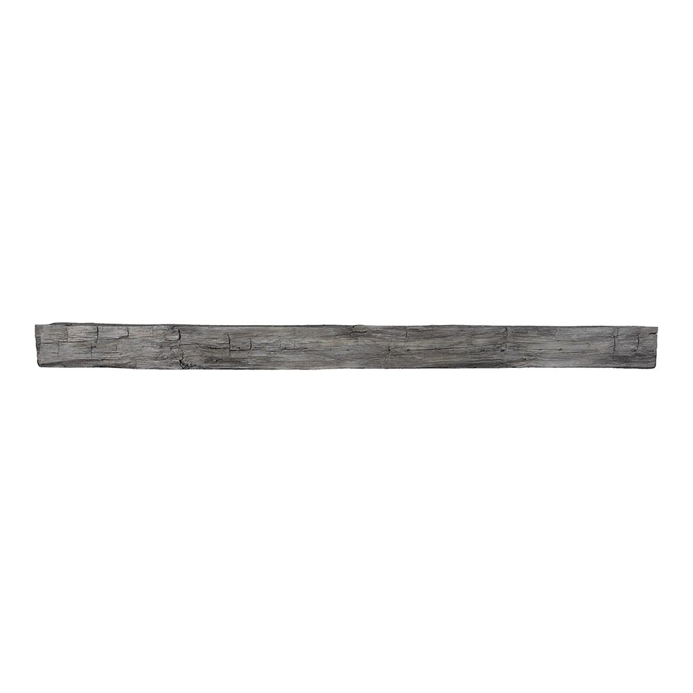 Ellinor 60-in Fireplace Mantel Shelf Driftwood Grey