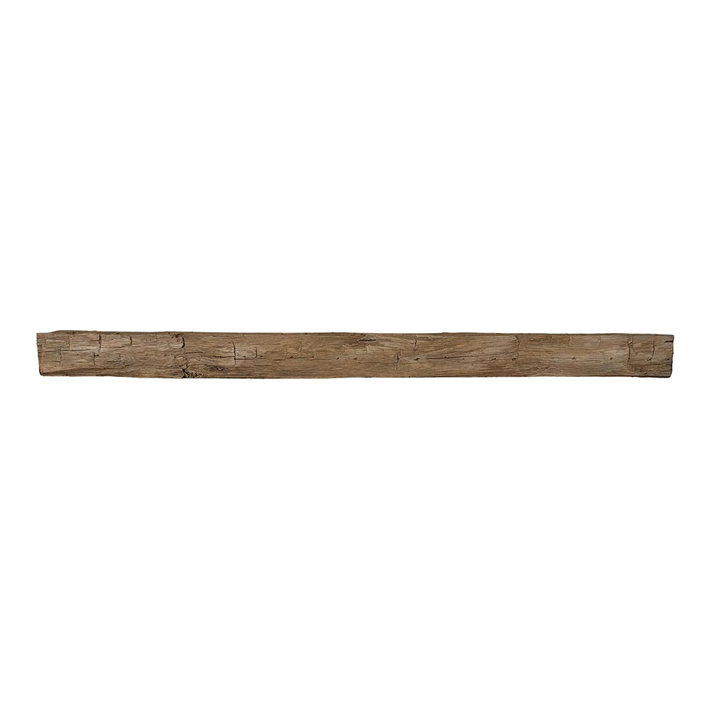 Ellinor 72-in Fireplace Mantel Shelf Rustic Sandstone