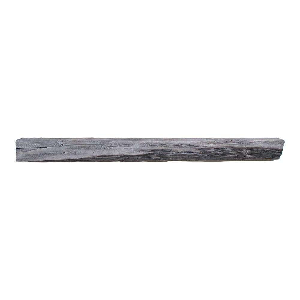 Hayland 60-in Fireplace Mantel Shelf Driftwood Grey