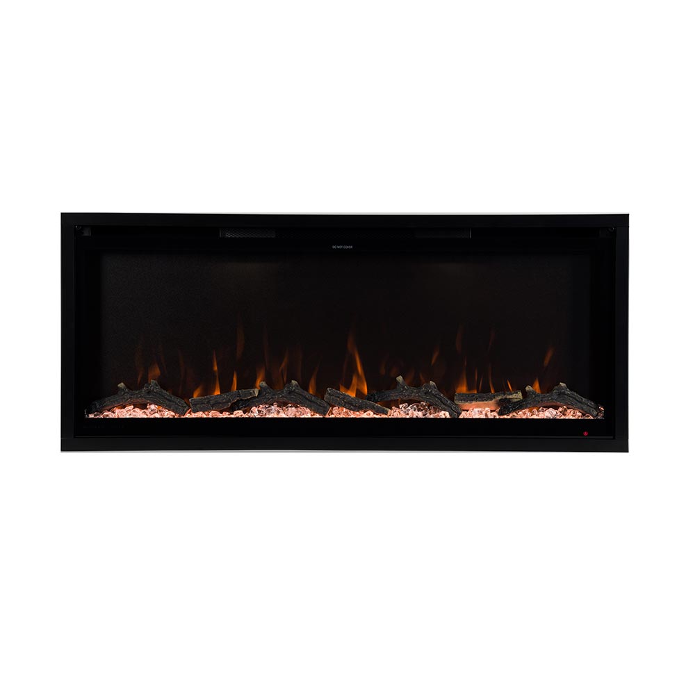 Modern Ember Aerus Deep 42-in Linear Electric Fireplace - ME-SL42- Orange Flame Color