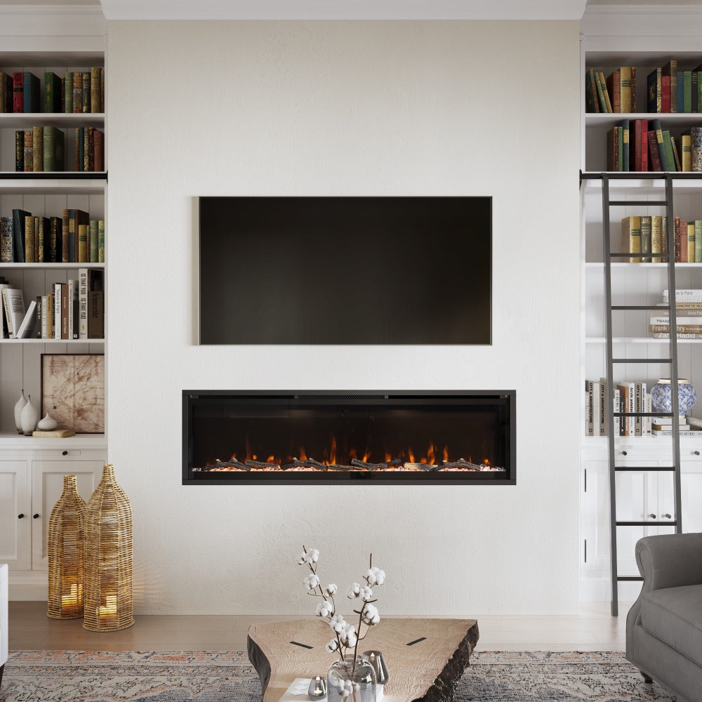 Modern Ember Aerus Deep 60-in Linear Electric Fireplace - ME-SL60