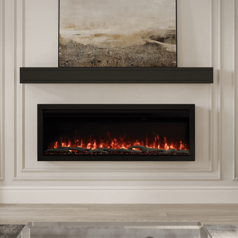 Modern Ember 50-in Highmark Linear Electric Fireplace - ME-HM50