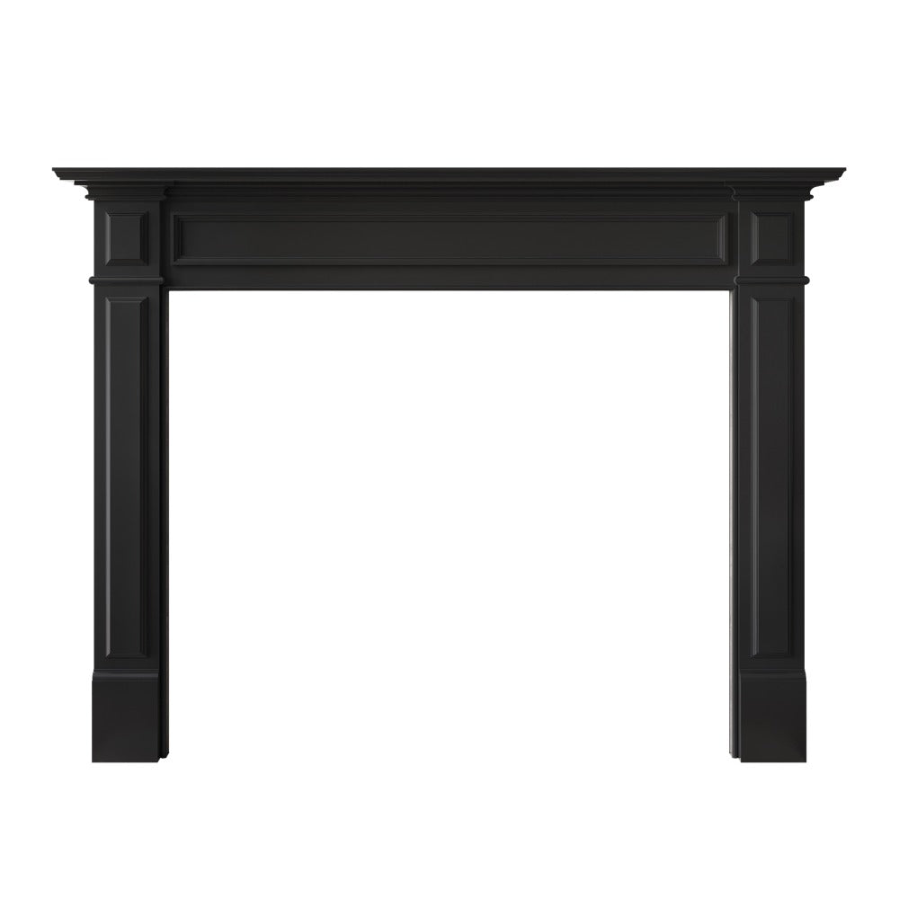 Riversdale Wood Mantel - Black Paint