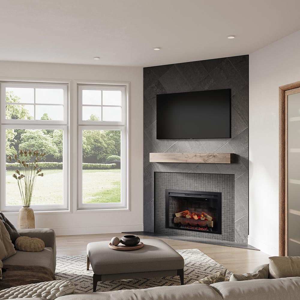 Modern Ember Uptown 36-in Smart Electric Insert EF-TL-36