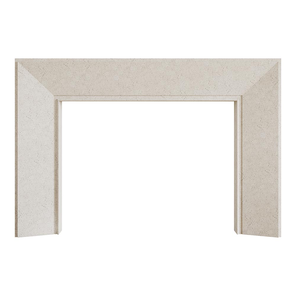 Forte Standard Stone Fireplace Mantel - Natural Stone Finish