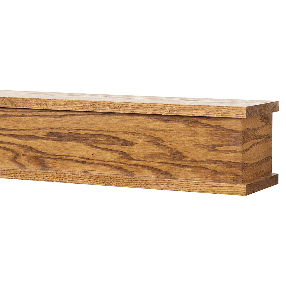 Shown in Golden Oak Stain