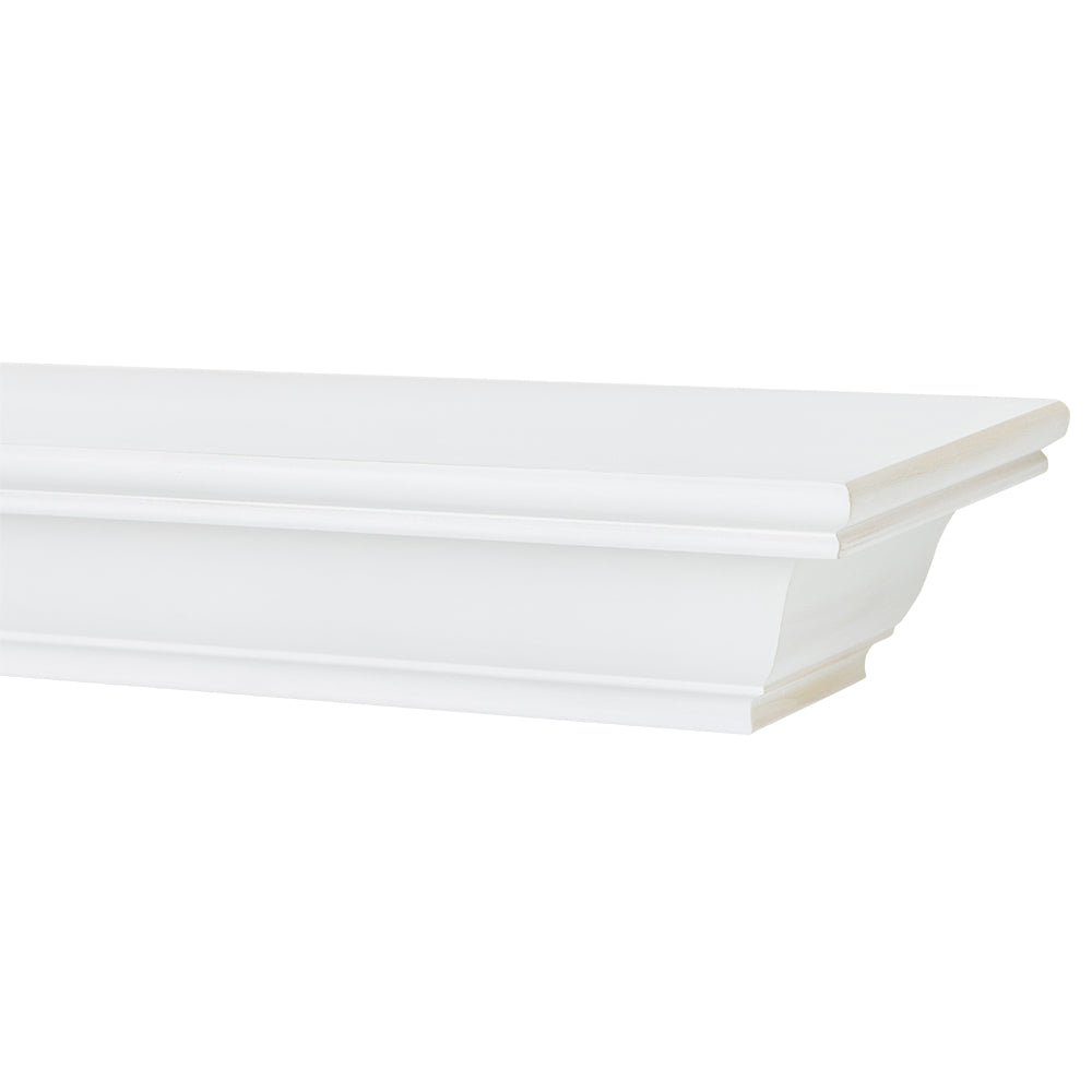 Madison Wood Mantel Shelf in Poplar Primed