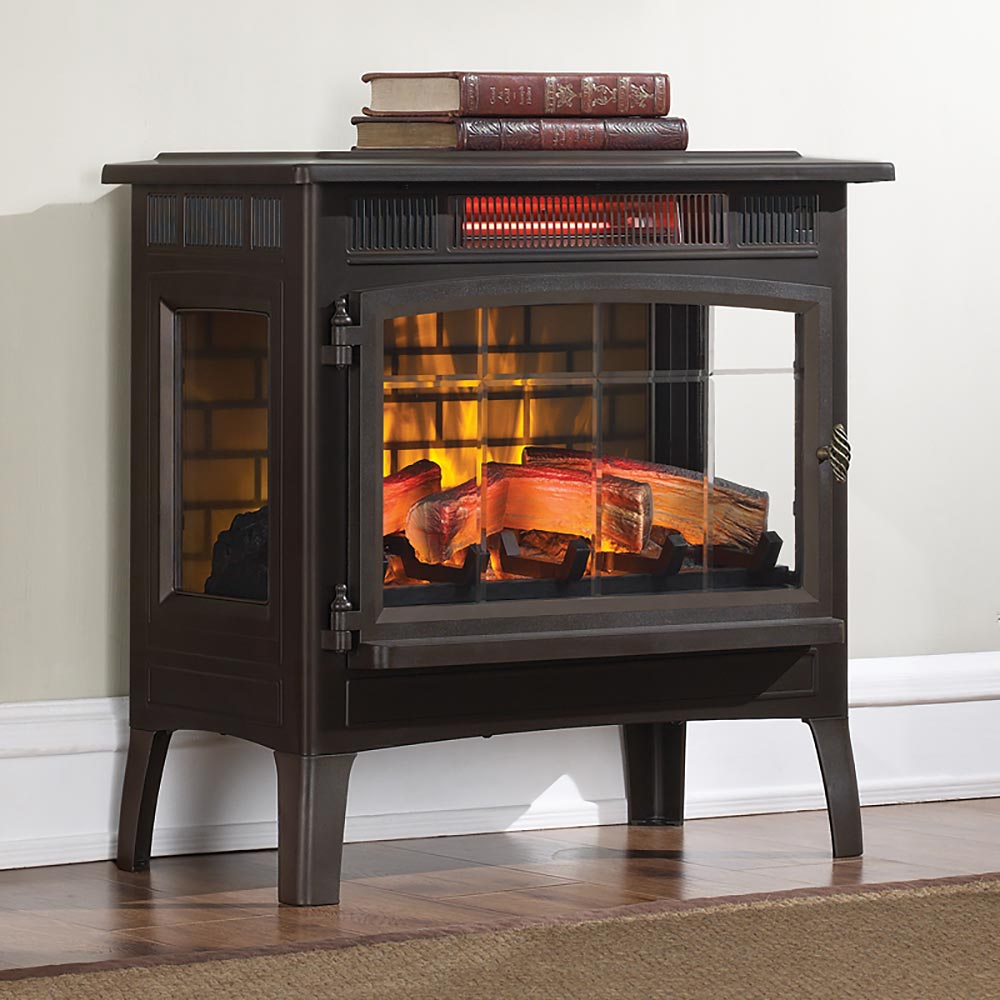 Duraflame Infrared Quartz Electric Fireplace Stove outlets Heater